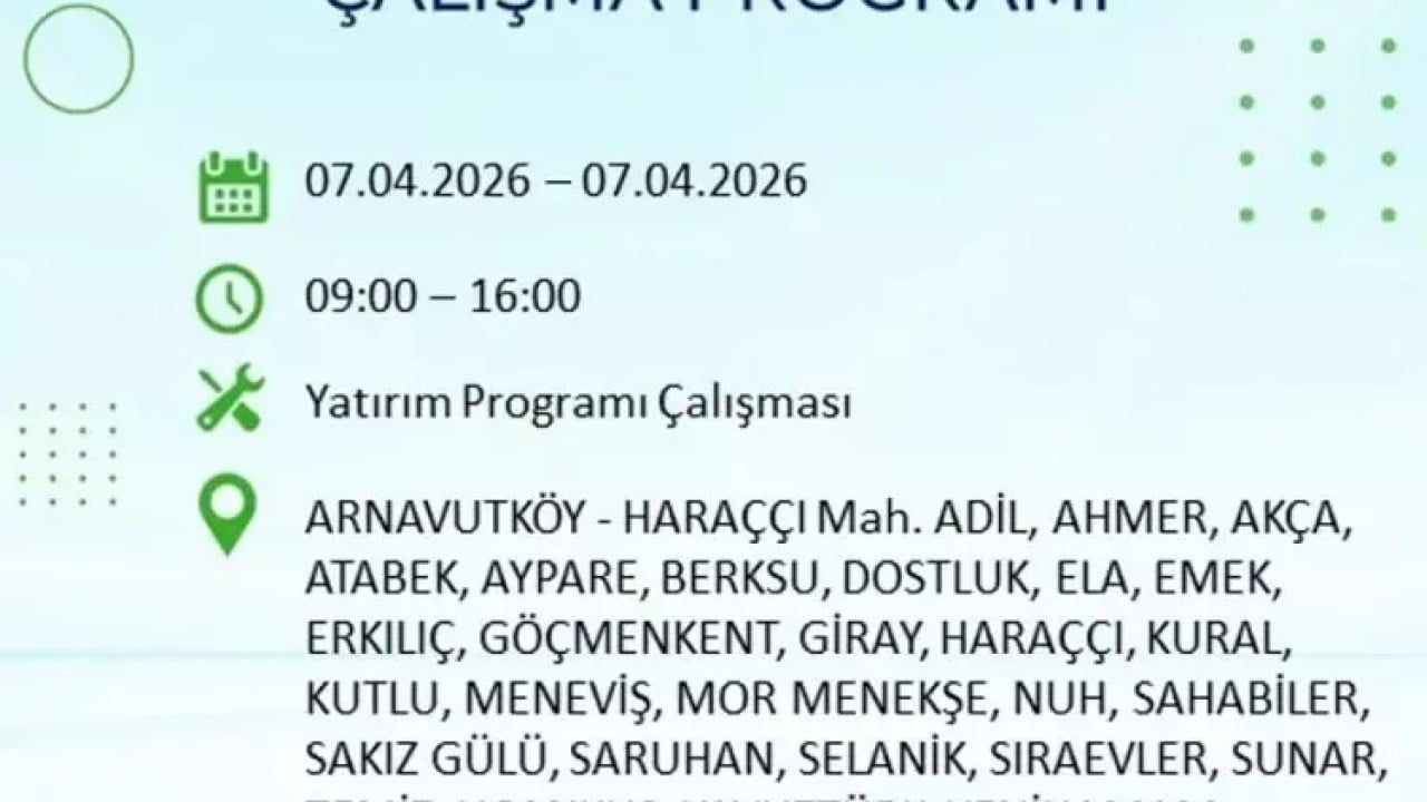 Foto - İstanbul'un 22 ilçesi 9 saat boyunca karanlığa gömülecek! İşte ilçe ilçe mahalle mahalle tam liste