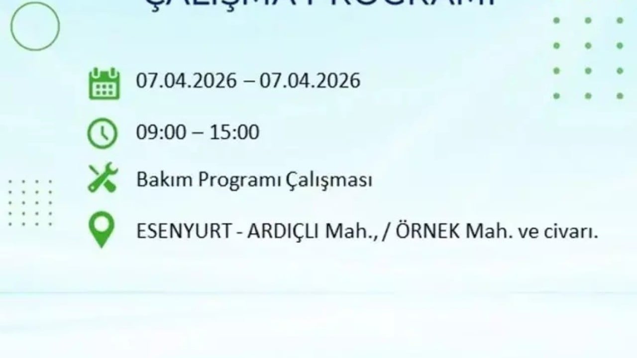 Foto - İstanbul'un 22 ilçesi 9 saat boyunca karanlığa gömülecek! İşte ilçe ilçe mahalle mahalle tam liste