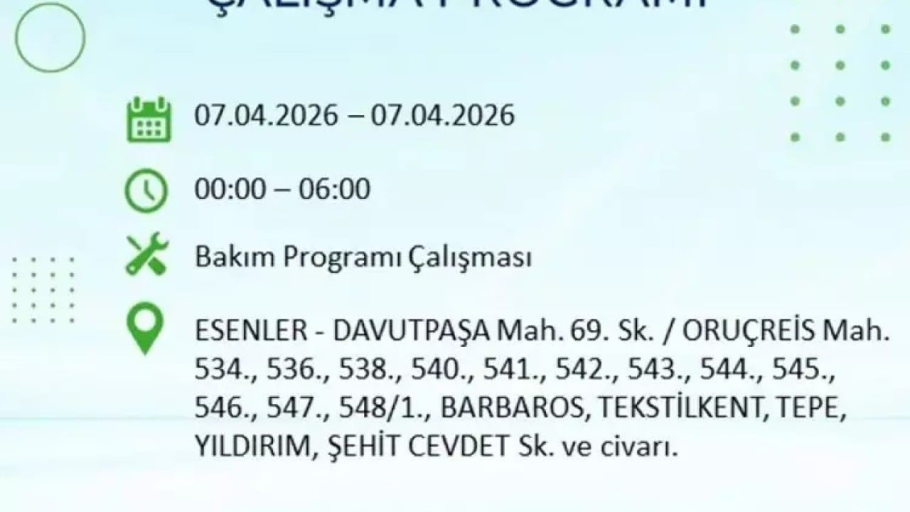 Foto - İstanbul'un 22 ilçesi 9 saat boyunca karanlığa gömülecek! İşte ilçe ilçe mahalle mahalle tam liste