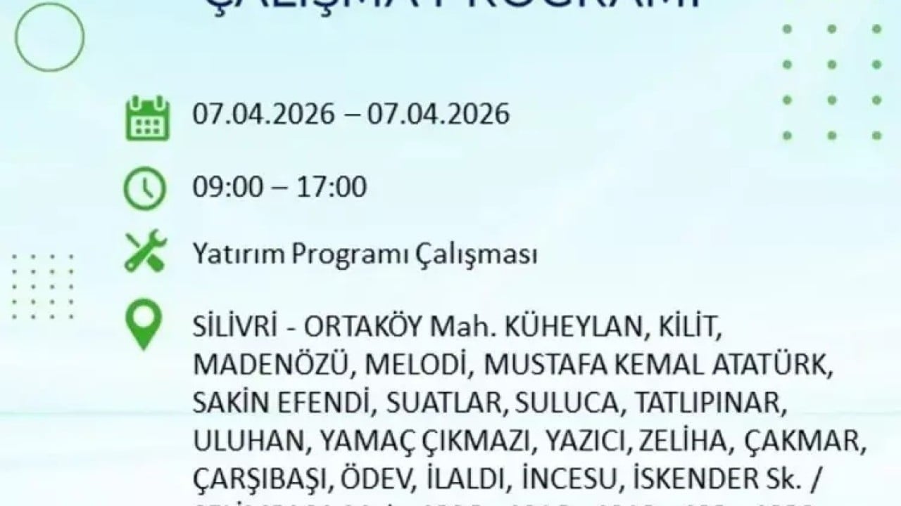 Foto - İstanbul'un 22 ilçesi 9 saat boyunca karanlığa gömülecek! İşte ilçe ilçe mahalle mahalle tam liste