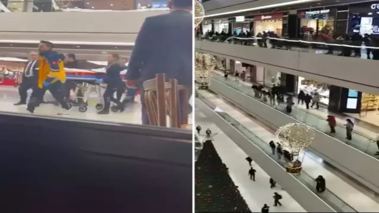Foto - İstanbul’un göbeğindeki alışveriş merkezinde kan donduran olay