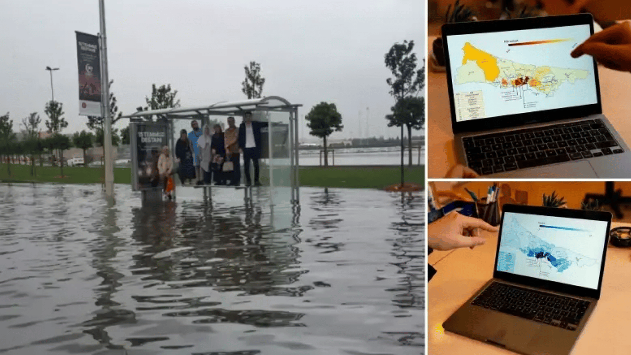 Foto - İstanbul’un sel riski haritası ortaya çıktı! Yaşadığınız ilçenin sonucunu tıkla öğren