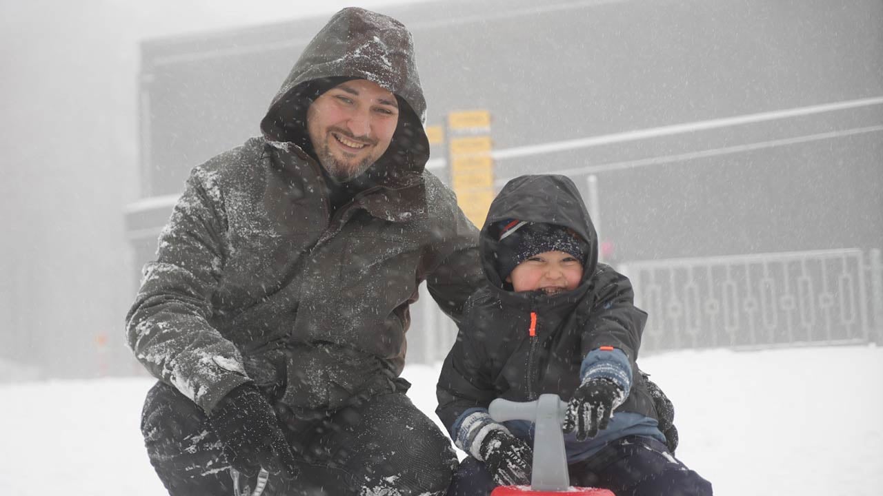 Foto - İstanbul'un yanı başında kar kalınlığı 10 cm oldu