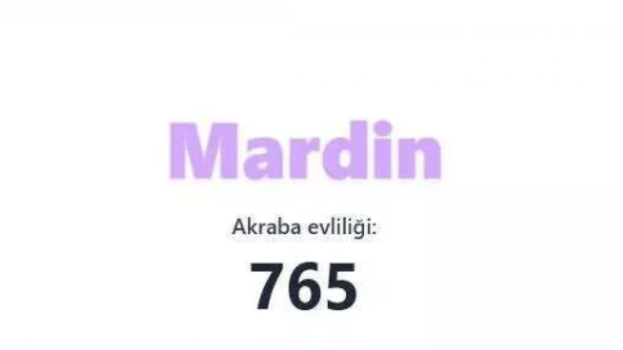 Foto - İşte akraba evliliğinin en çok olduğu iller! Bu sefer ikinci şaşırttı!