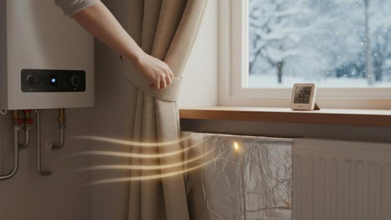 Foto - İşte doğal gaz faturasını düşüren ısınma sırrı! Peteklerin arkasına bunu koyanlar, evlerini 1 saatte hamama çeviriyor