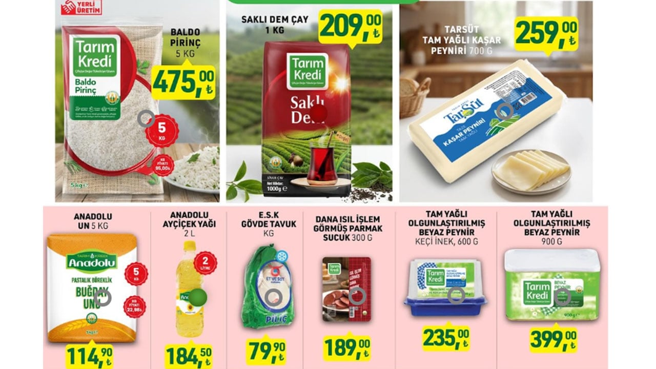 Foto - İşte indirimli ürünler! KOOP Market’ten hafta sonuna özel fırsat