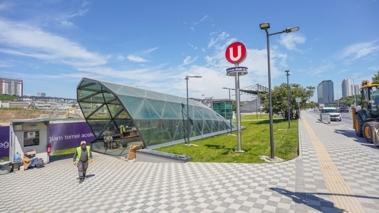 Foto - İşte modern istasyonlardan görüntüler! En uzun metro ringinin son halkası tamam