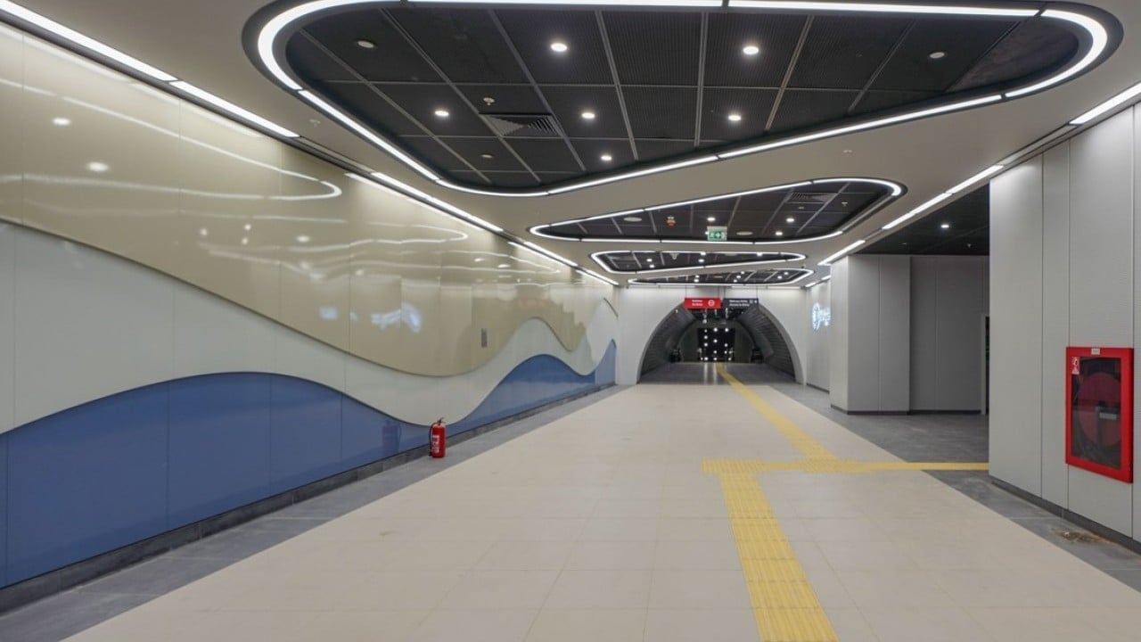 Foto - İşte modern istasyonlardan görüntüler! En uzun metro ringinin son halkası tamam