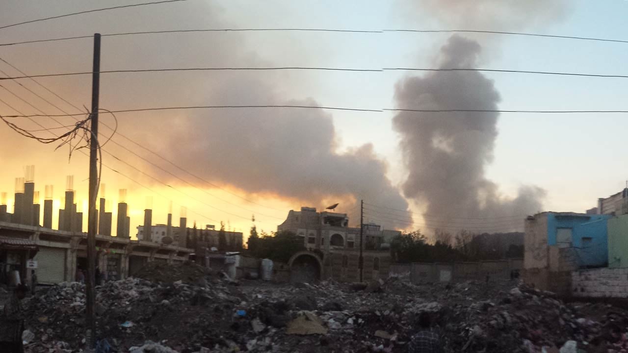 Foto - İşte şimdi işler kızıştı! Suudi Arabistan savaş uçakları, İslam ülkesinin desteklediği milisleri bombaladı