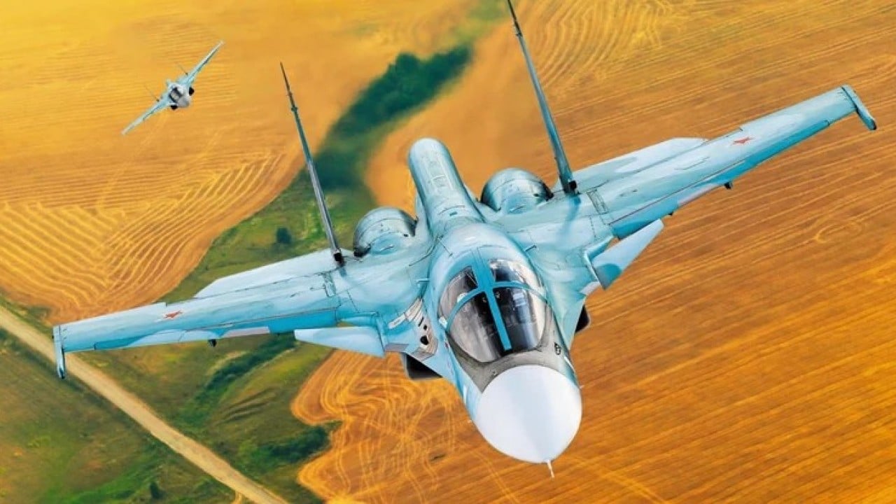 Foto - İşte şimdi ortalık yangın yerine dönecek: Su-34 savaş uçakları havaalanına indi