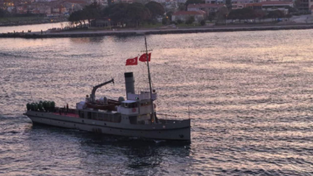 Foto - İstilacı küffara geçit vermeyen Nusret 111 yıl sonra aynı rotada: Çanakkale geçilemez!