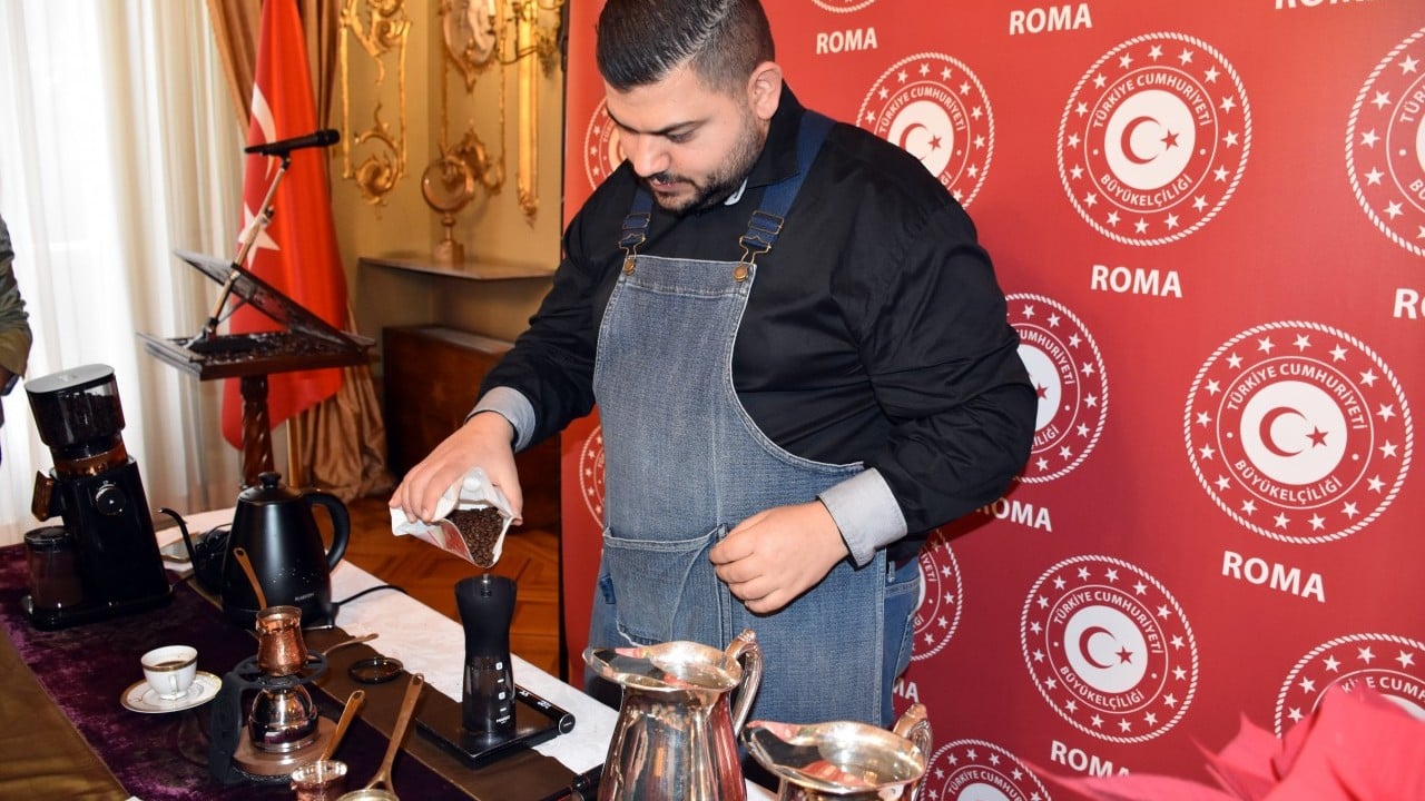 Foto - İtalya'da Türk kahvesi tanıtıldı