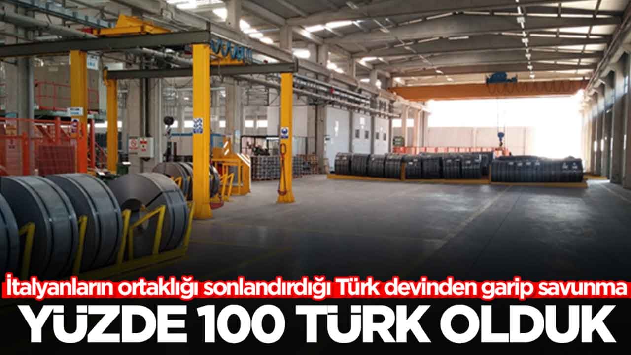İtalyanların ortaklığı sonlandırdığı Türk devinden garip savunma: Yüzde 100 Türk oolduk