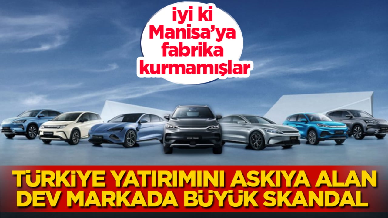 İyi ki Manisa’ya fabrika kurmamışlar! Türkiye yatırımını askıya alan dev markada büyük skandal 