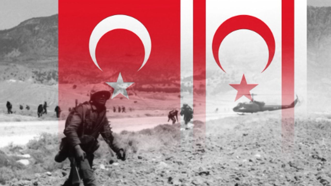Foto - İyice kudurdular! Rumlardan 20 Temmuz öncesi alçak provokasyon 