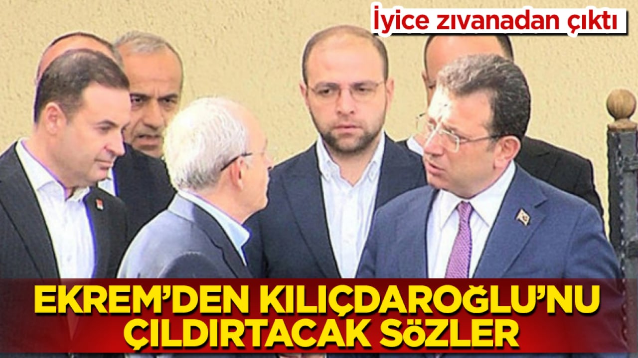 İyice zıvanadan çıktı! İmamoğlu’ndan Kılıçdaroğlu’nu çıldırtacak sözler