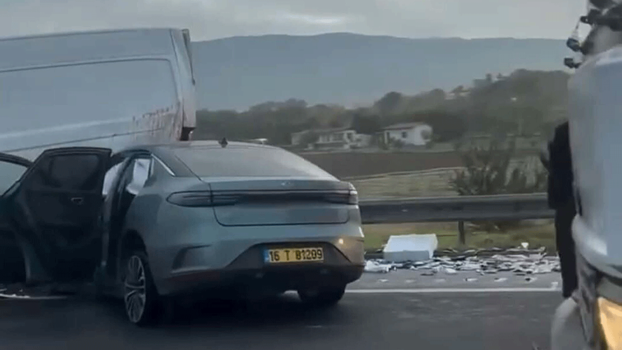 Foto - İzmir-Aydın Otoyolunda feci kaza