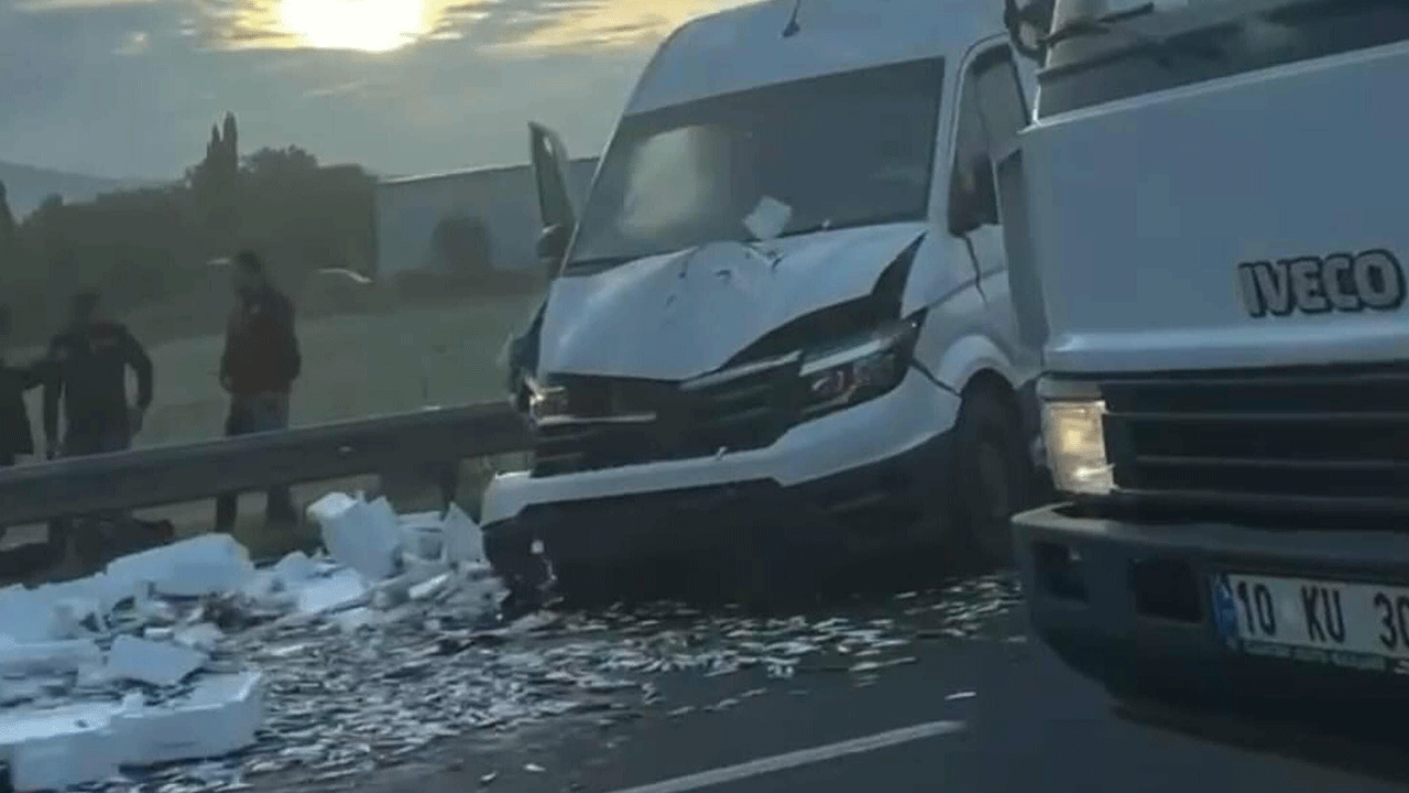 Foto - İzmir-Aydın Otoyolunda feci kaza