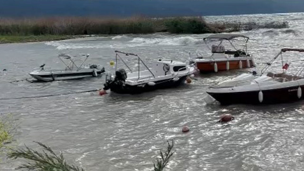 Foto - İznik Gölü alarm veriyor! Sular 350 metre çekildi