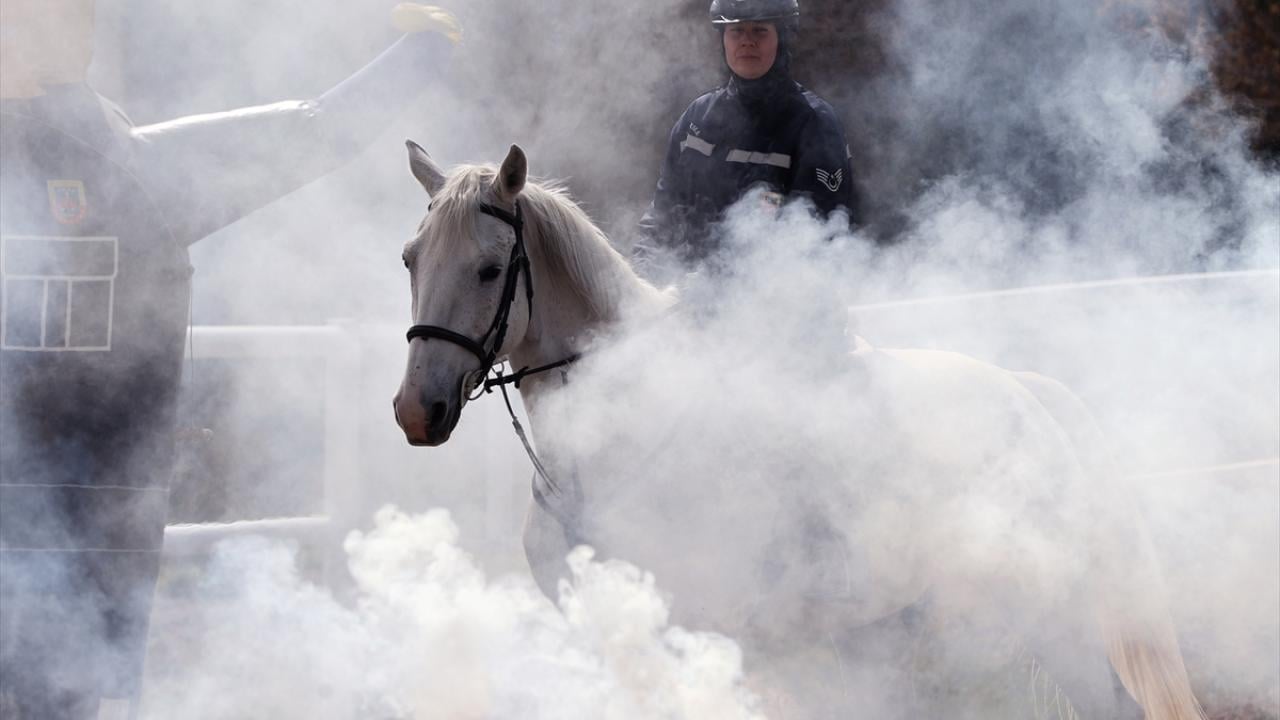 JAKEM’de zorlu eğitim! Onlar Jandarmanın sahadaki yardımcıları