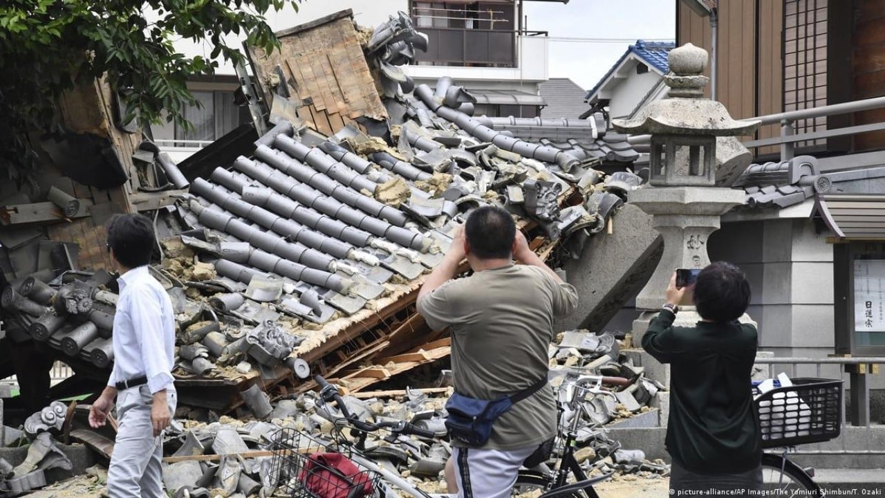 Foto - Japonya'da 5,8 büyüklüğünde deprem Dünya beşik gibi