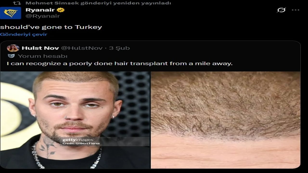 Foto - Justin Bieber’ın saçları Bakan Şimşek’in radarına girdi! Ters köşe yapan daveti görenler "Biz bu işte markayız" dedi