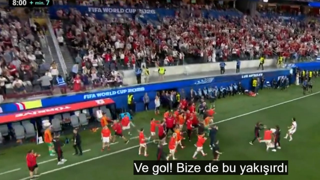 Foto - Kaan’ın golü sonrası yedek kulübemizde skandal hareket! A Milli Takım’a tepkiler çığ gibi
