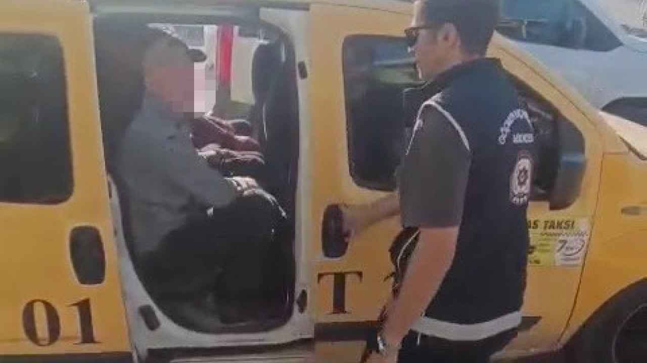 Foto - Kaçakçıların gözü döndü Ticari taksi ile göçmen kaçakçılığı