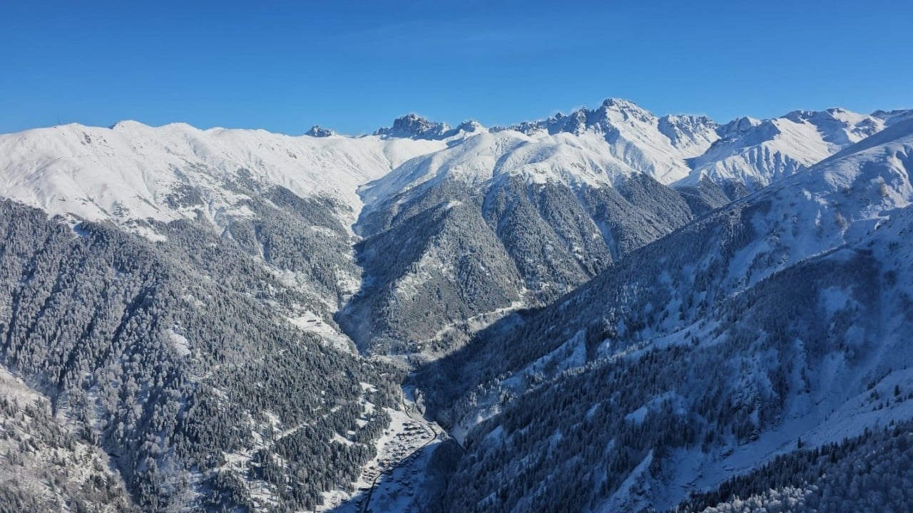 Foto - Kaçkar Dağları'nda ‘heliski’ heyecanı yaşanıyor