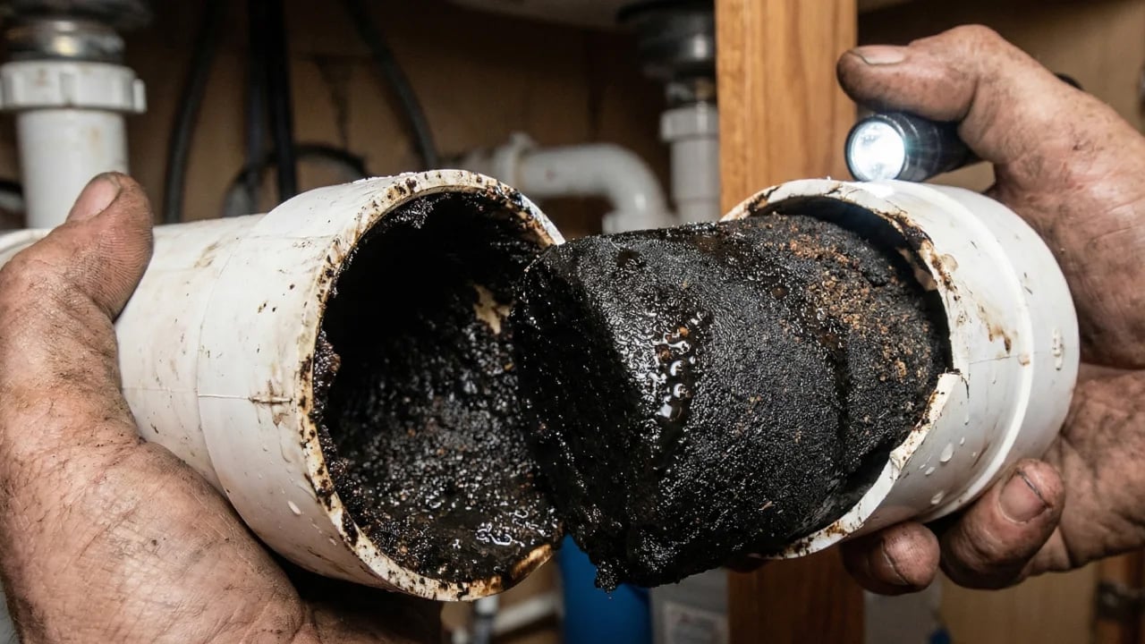 Foto - Kahve telvesini lavaboya döken yandı! Beton gibi yapıyor, boruları çökertiyor! Duyan bin pişman olacak