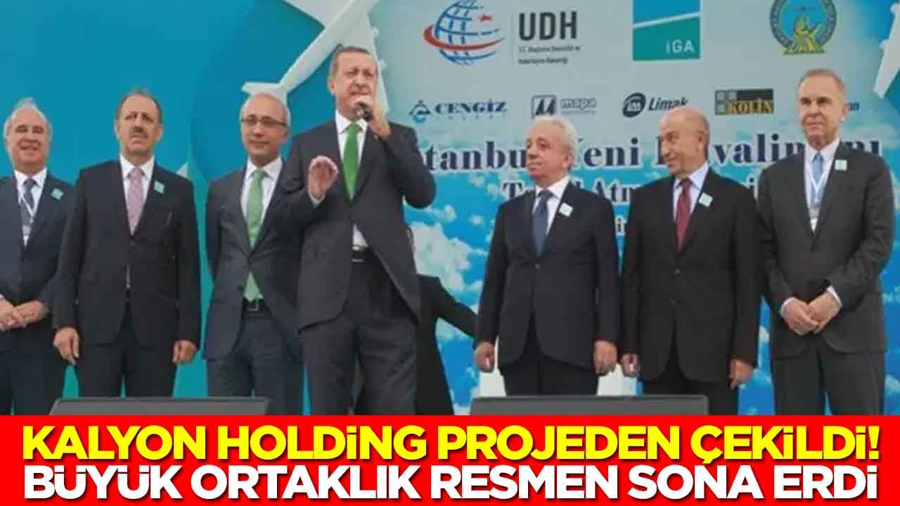 Kalyon Holding dev projeden çekildi: Büyük ortaklık sona erdi