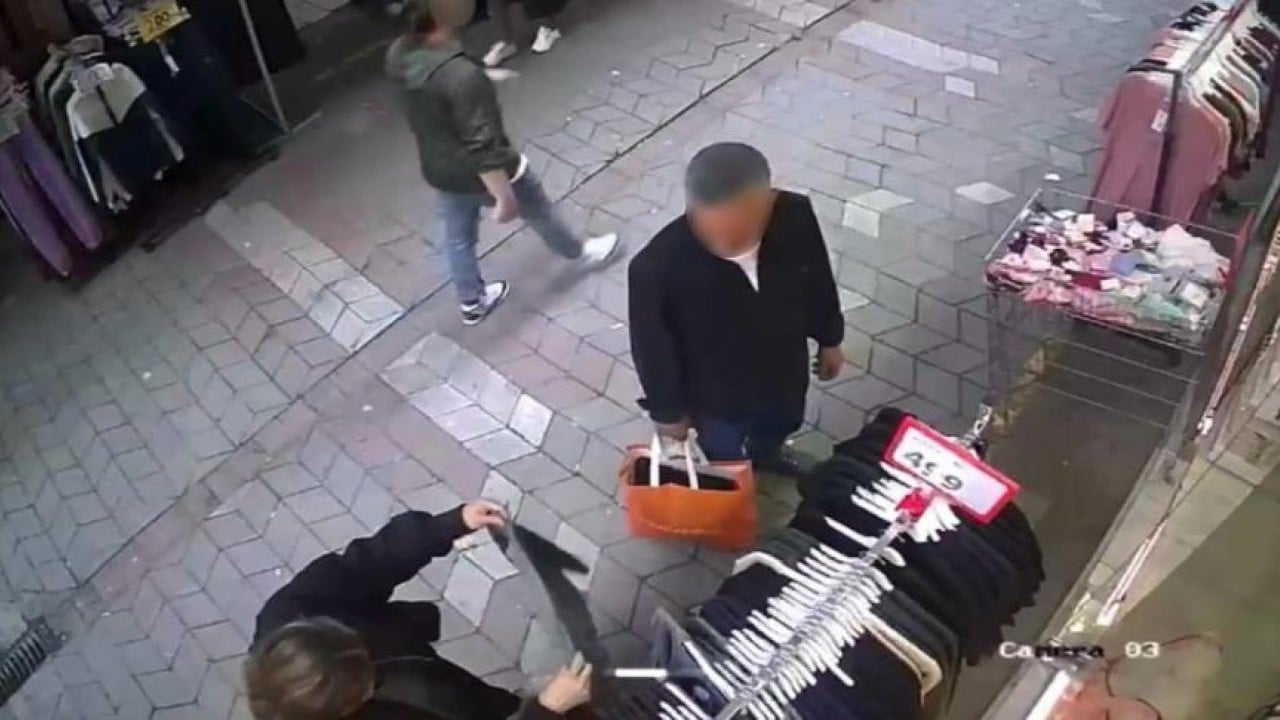 Foto - Kameralara yakalandılar Elbise hırsızı karı kocaya suçüstü