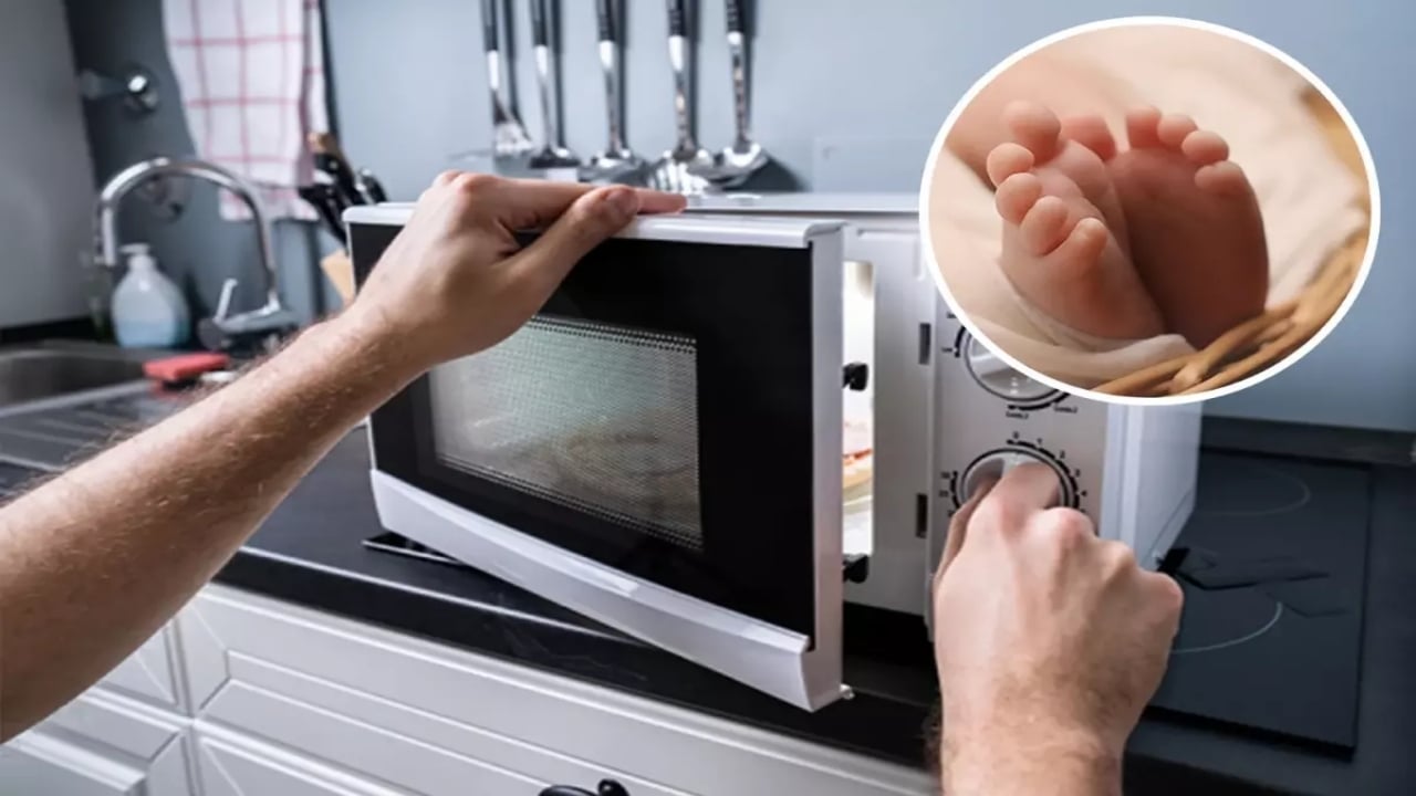 Kan donduran vahşet! Anne, 4 haftalık bebeğini mikrodalgada öldürdü