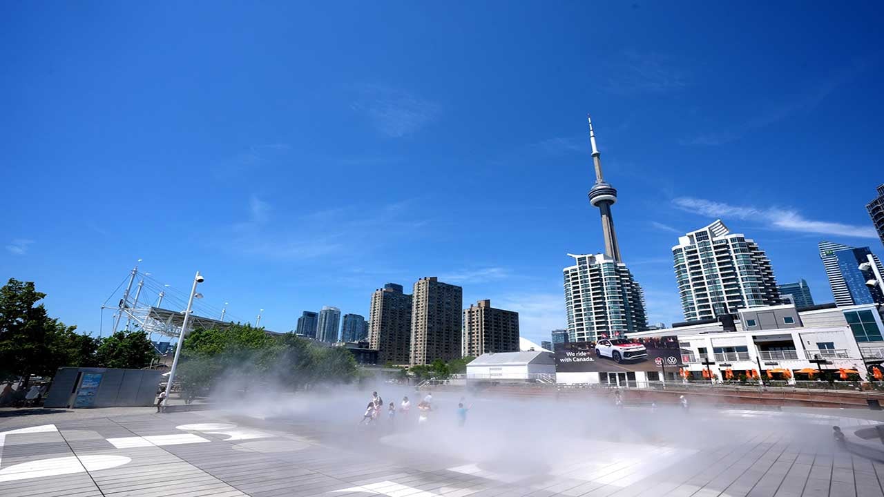 Foto - Kanada kavruluyor! Toronto için 38 derecelik aşırı sıcaklık uyarısı yapıldı!
