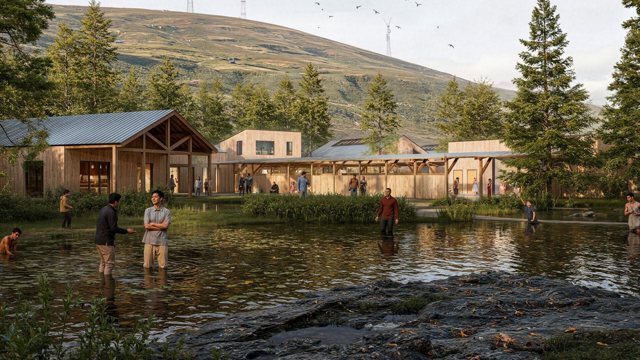 Foto - Kangal Balıklı Göl’de dönüşüm başladı! Şifa merkezi baştan sona yenileniyor