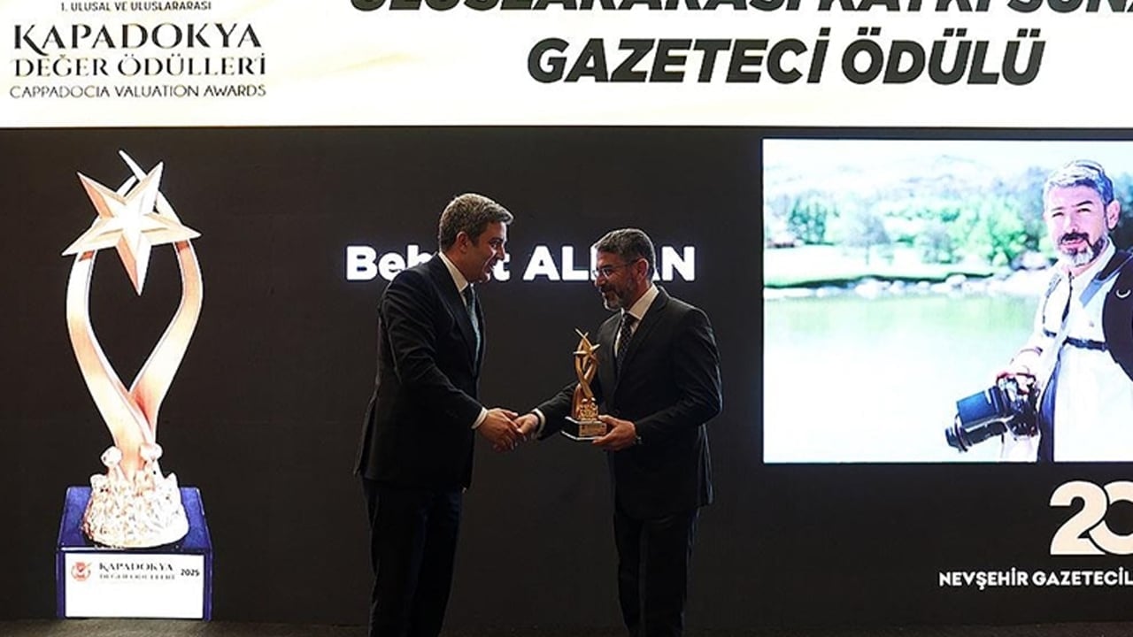 Foto - 'Kapadokya Değer Ödülleri' sahiplerine verildi! Bu dönem o isimler ödül aldı