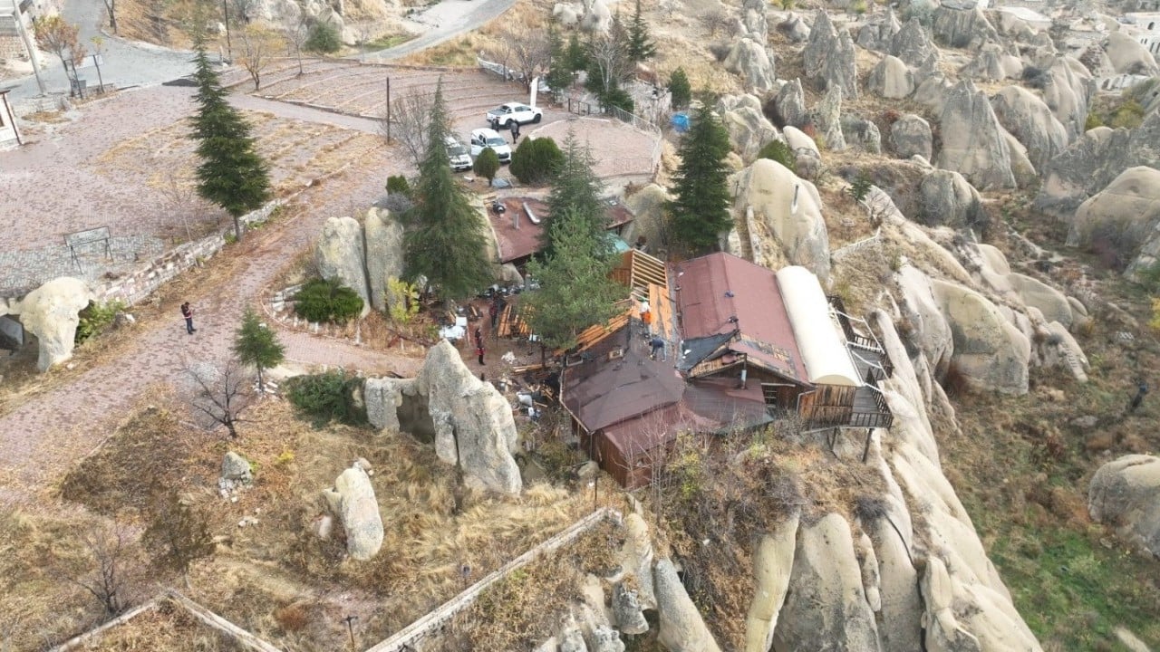 Foto - Kapadokya'daki kaçak yapı için karar verildi