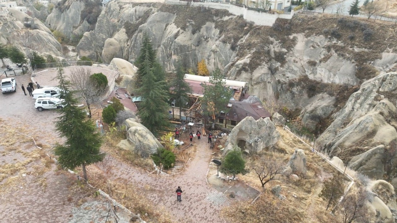 Foto - Kapadokya'daki kaçak yapı için karar verildi