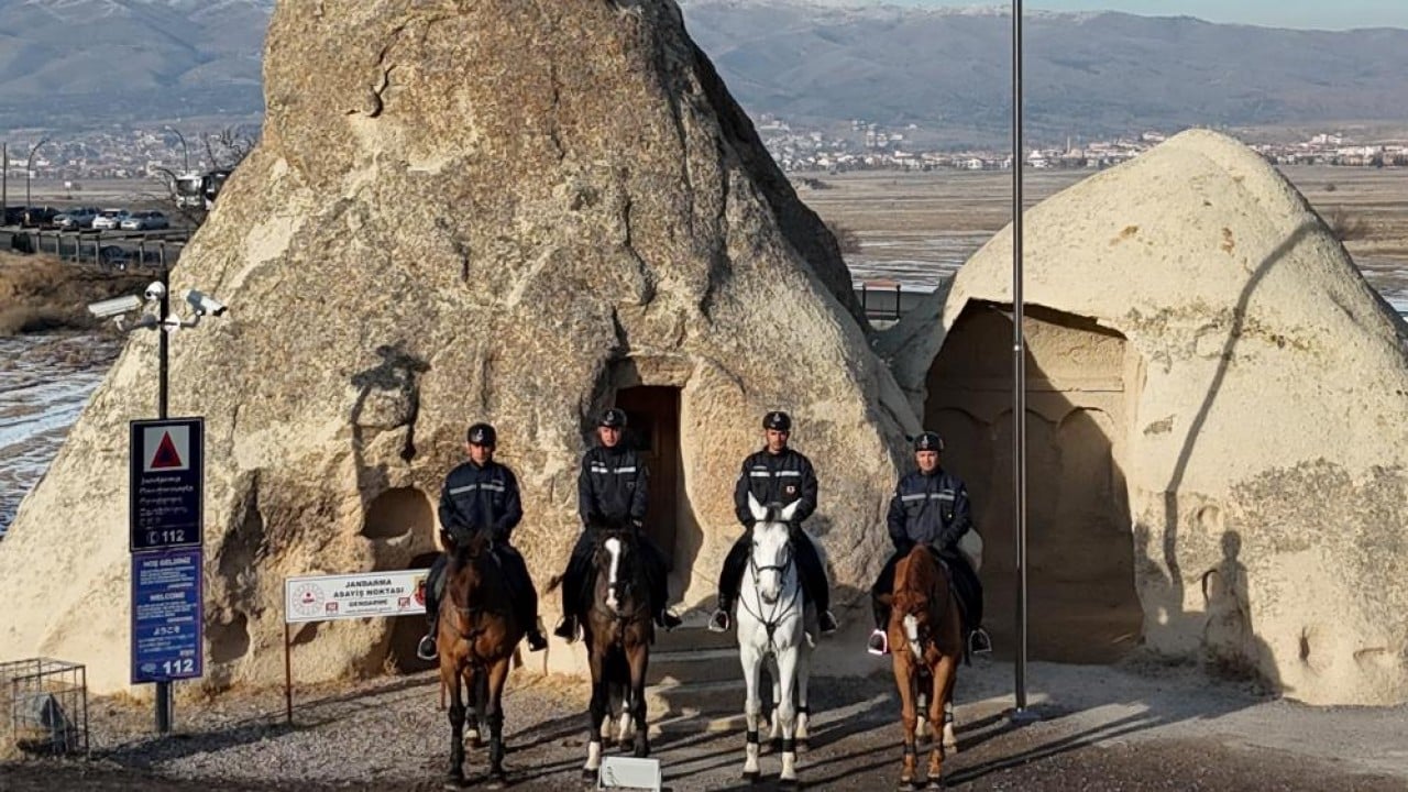 Foto - Kapadokya'nın güvenliği atlı birliklere emanet