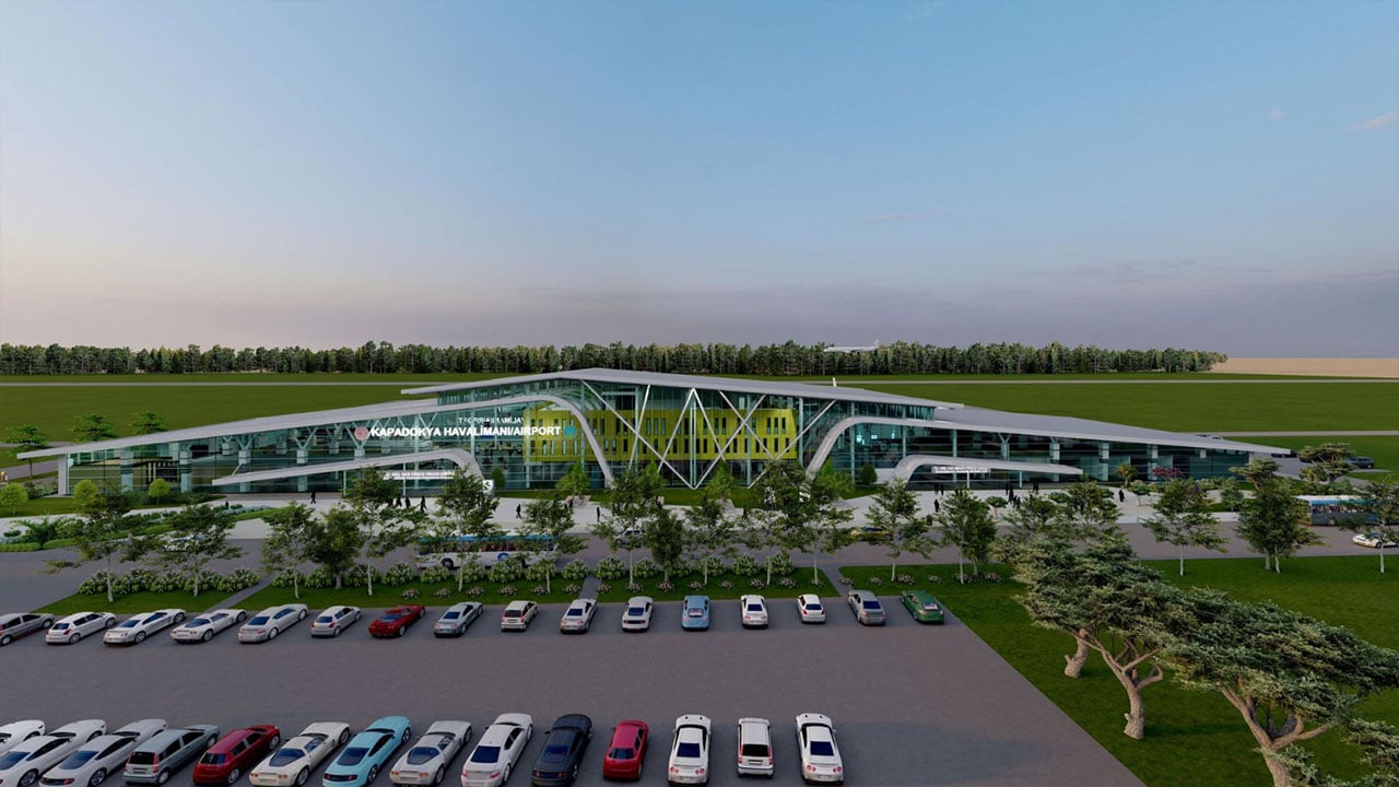 Foto - Kapadokya’ya dev yatırım! Yeni terminal ilk yolcularını karşıladı