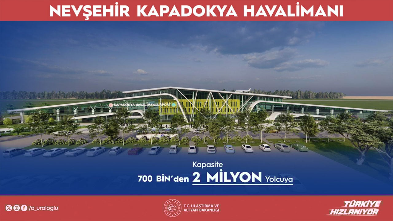 Foto - Kapadokya’ya dev yatırım! Yeni terminal ilk yolcularını karşıladı