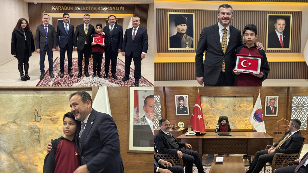 Kar altında İstiklal Marşı’nı okumuştu! Türkmen öğrencinin milli duyarlılığı ödülle taçlandı