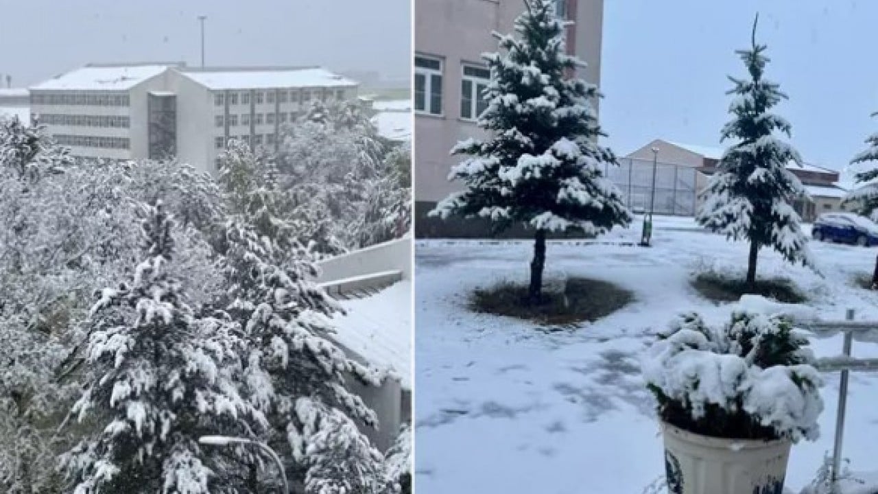 Foto - Kar etkisini göstermeye başladı! Kalınlık 20 santimi buldu!