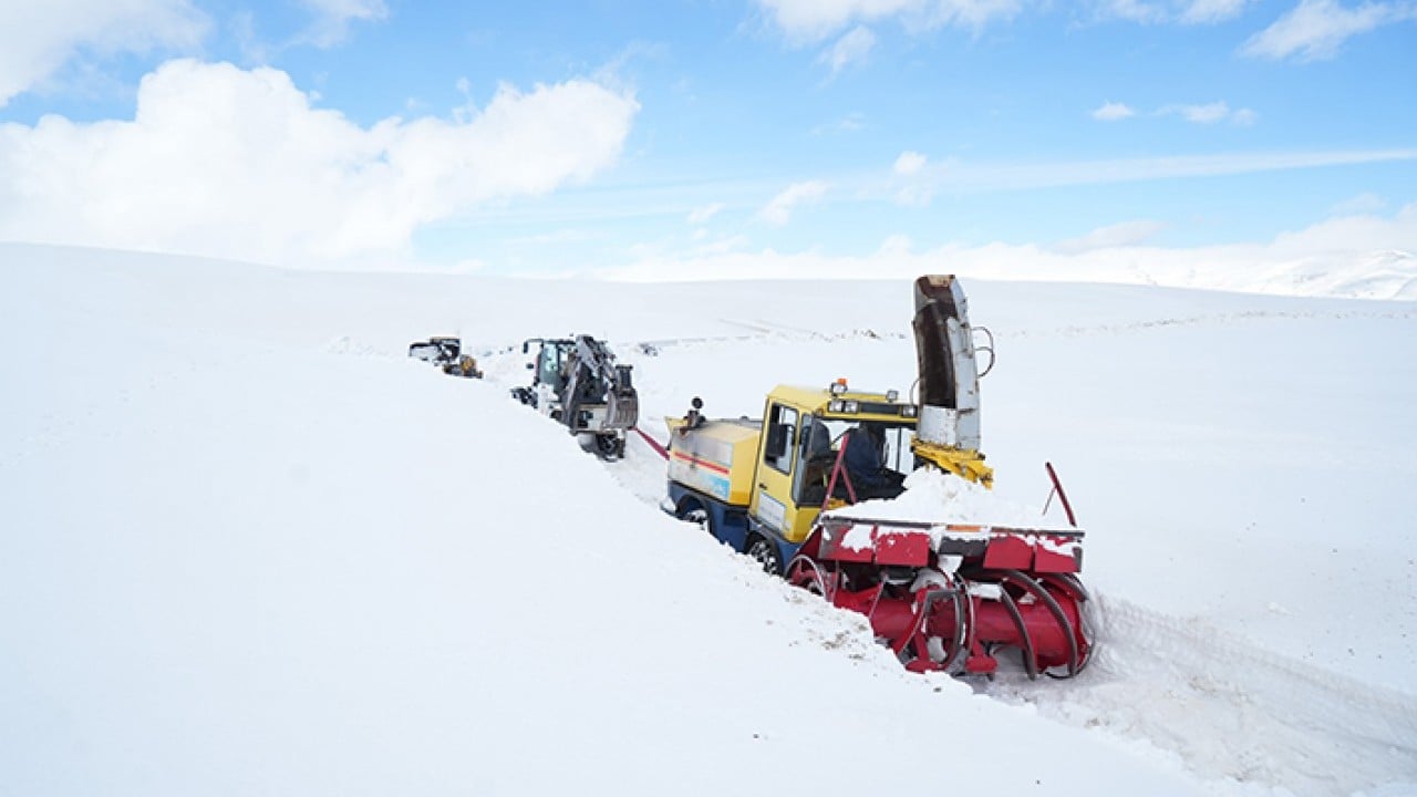 Foto - Kar kalınlığı 6 metreyi aştı