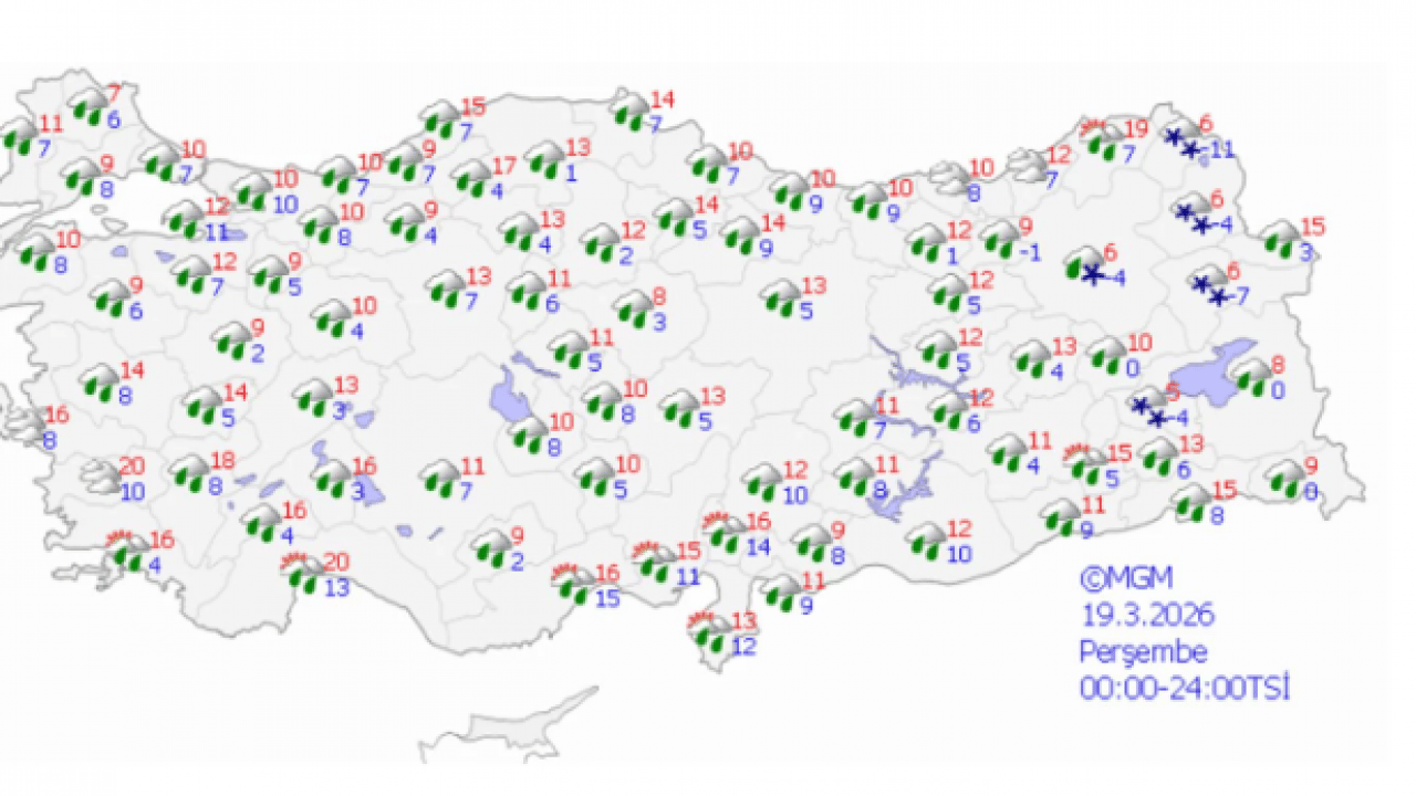 Foto - Kar, sağanak, fırtına! Türkiye genelinde sıcaklık düşüyor! Bayramda tir tir titreyeceğiz