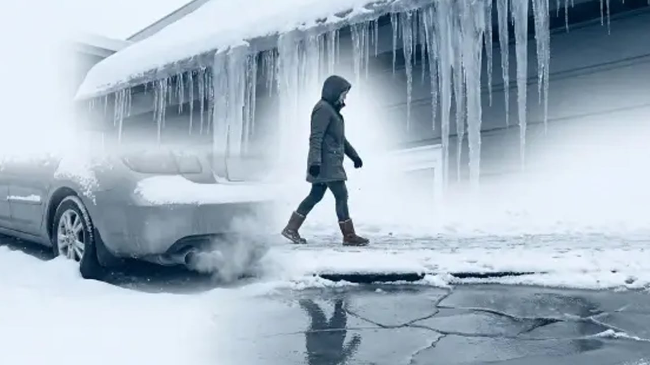 Kar üzerinde yapılan hata: Buz tutmuş su birikintilerini yeniden kontrol edin! Hemen müdahale edin