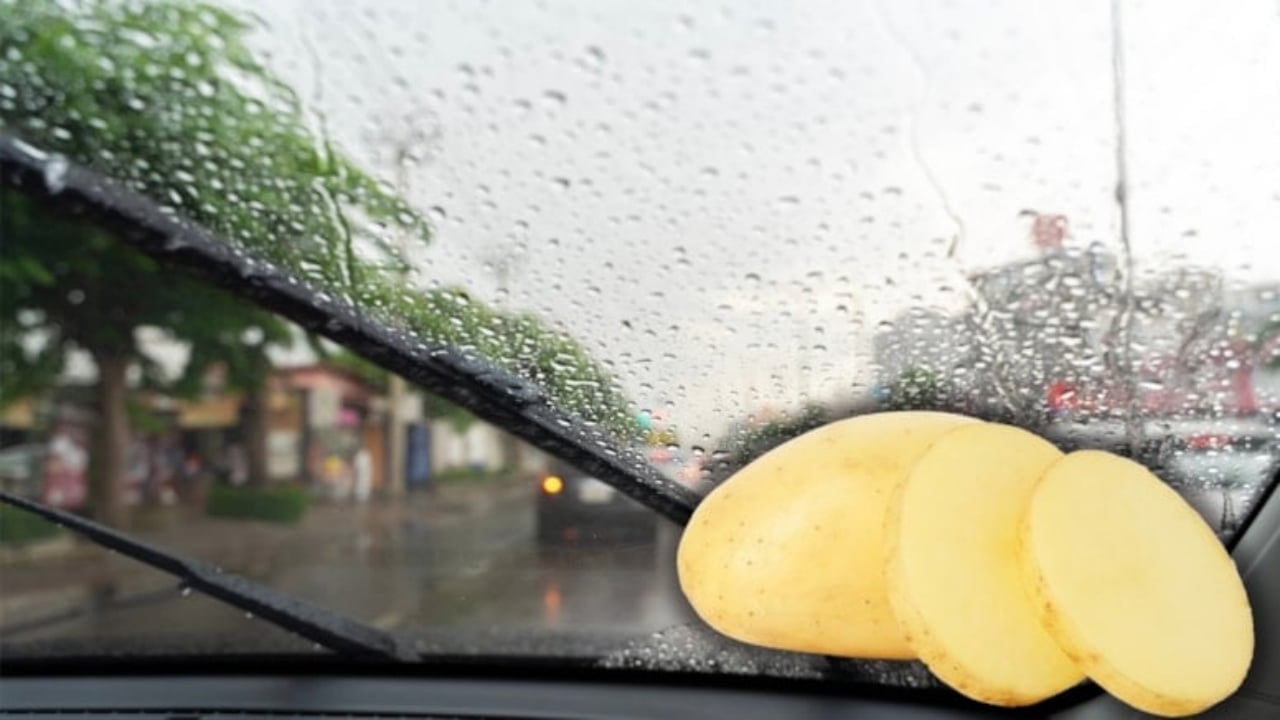 Foto - Kar ve yağmurda hayat kurtaran yöntem: Otomobilinizin camına bunu sürün