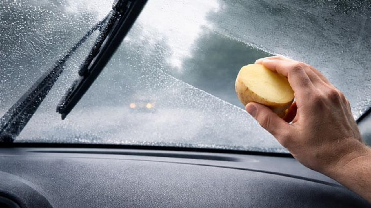 Foto - Kar ve yağmurda hayat kurtaran yöntem: Otomobilinizin camına bunu sürün