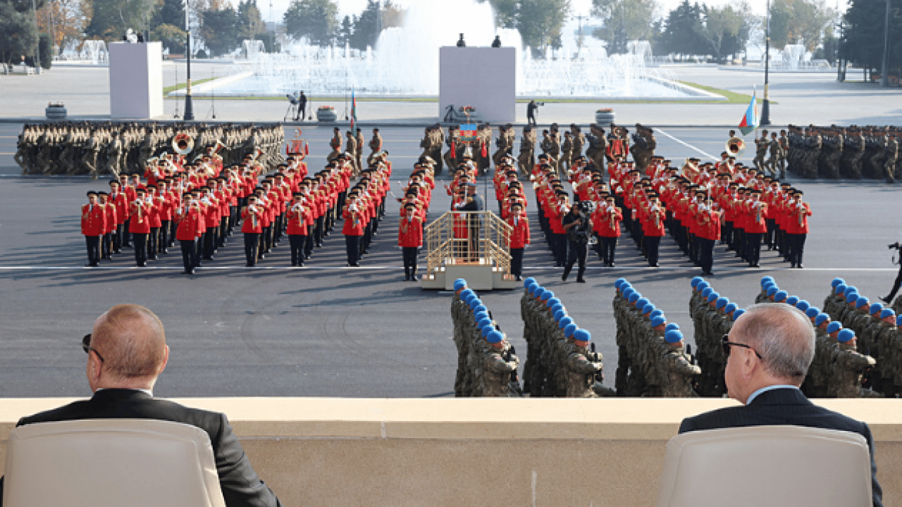 Foto - Karabağ Zaferi’nin 5. yılından dikkat çeken kareler! Türk askeri de oradaydı