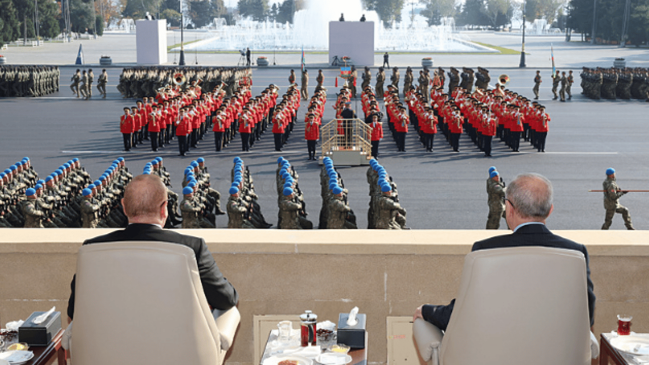 Foto - Karabağ Zaferi’nin 5. yılından dikkat çeken kareler! Türk askeri de oradaydı